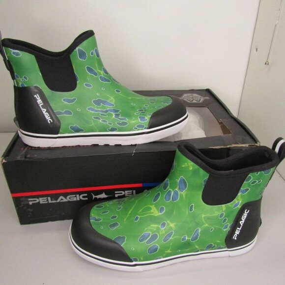 Pelagic Men’s Pursuit 6" Ankle Deck Boots – Size US 9 - Picture 1 of 1